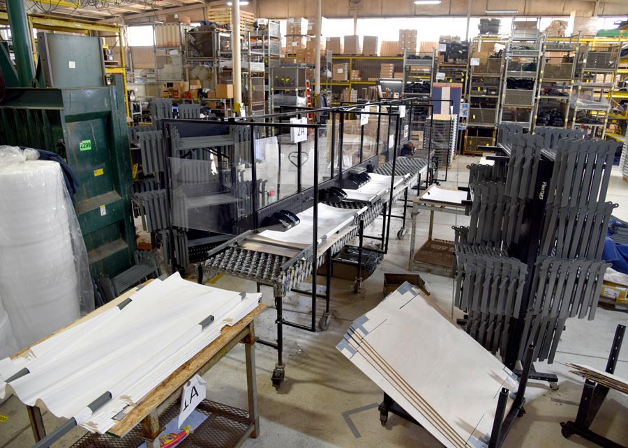 Cots being Assembled at PioneerIWS