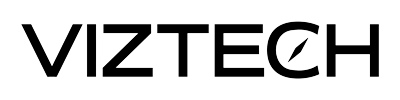 VIZTECH Black Logo